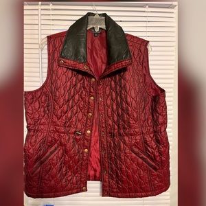 HANNAH Thin Red Women’s Puffer Vest